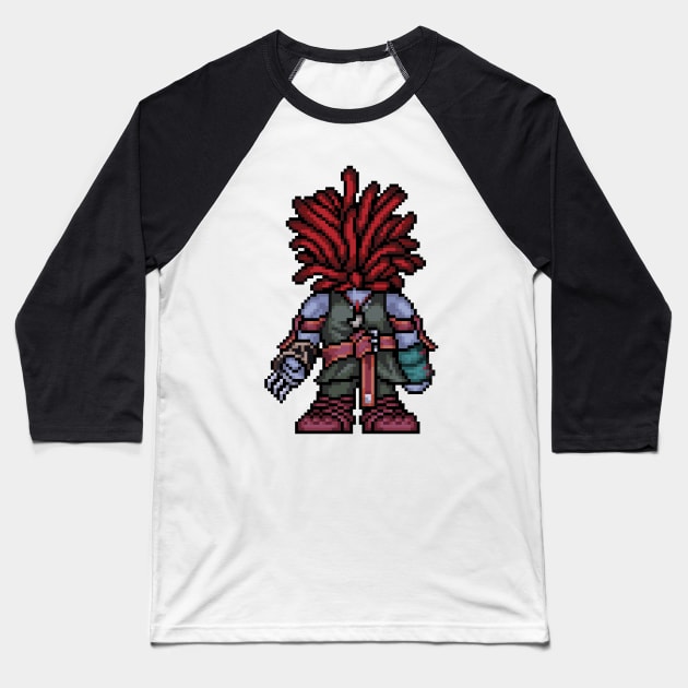 FF9 Amarant Baseball T-Shirt by PixelKnight